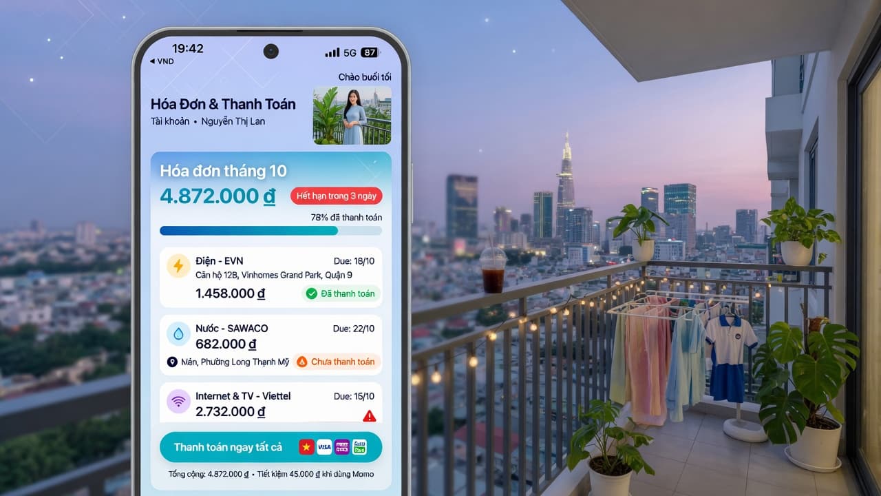 Phiếu thu rõ ràng — không còn quên đóng tiền